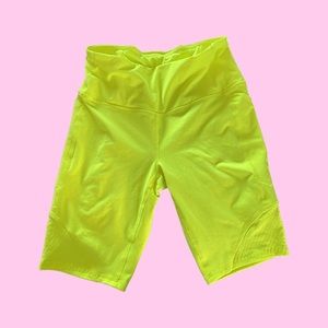 Yellow dsg athletic shorts